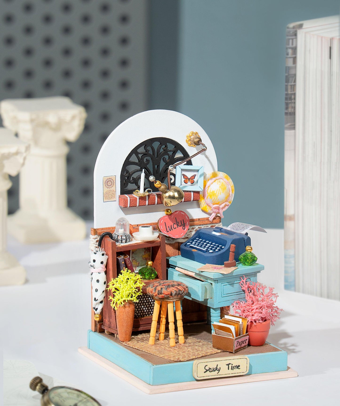 Miniaturhaus Arbeitszimmer - Robotime