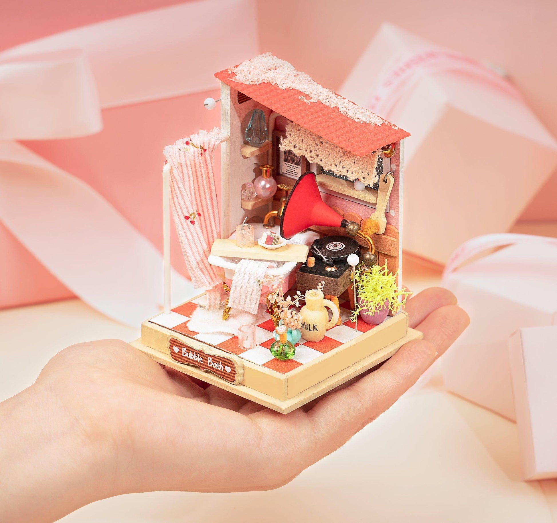 Miniaturhaus Badezimmer - Robotime