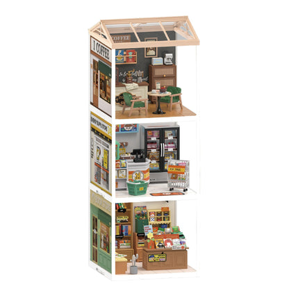 Miniaturhaus Buchladen - Robotime