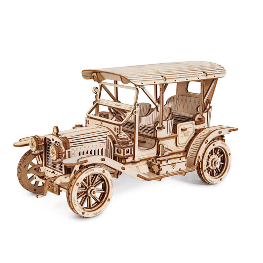 3D-Holzpuzzle Oldtimer Fahrzeug - Robotime