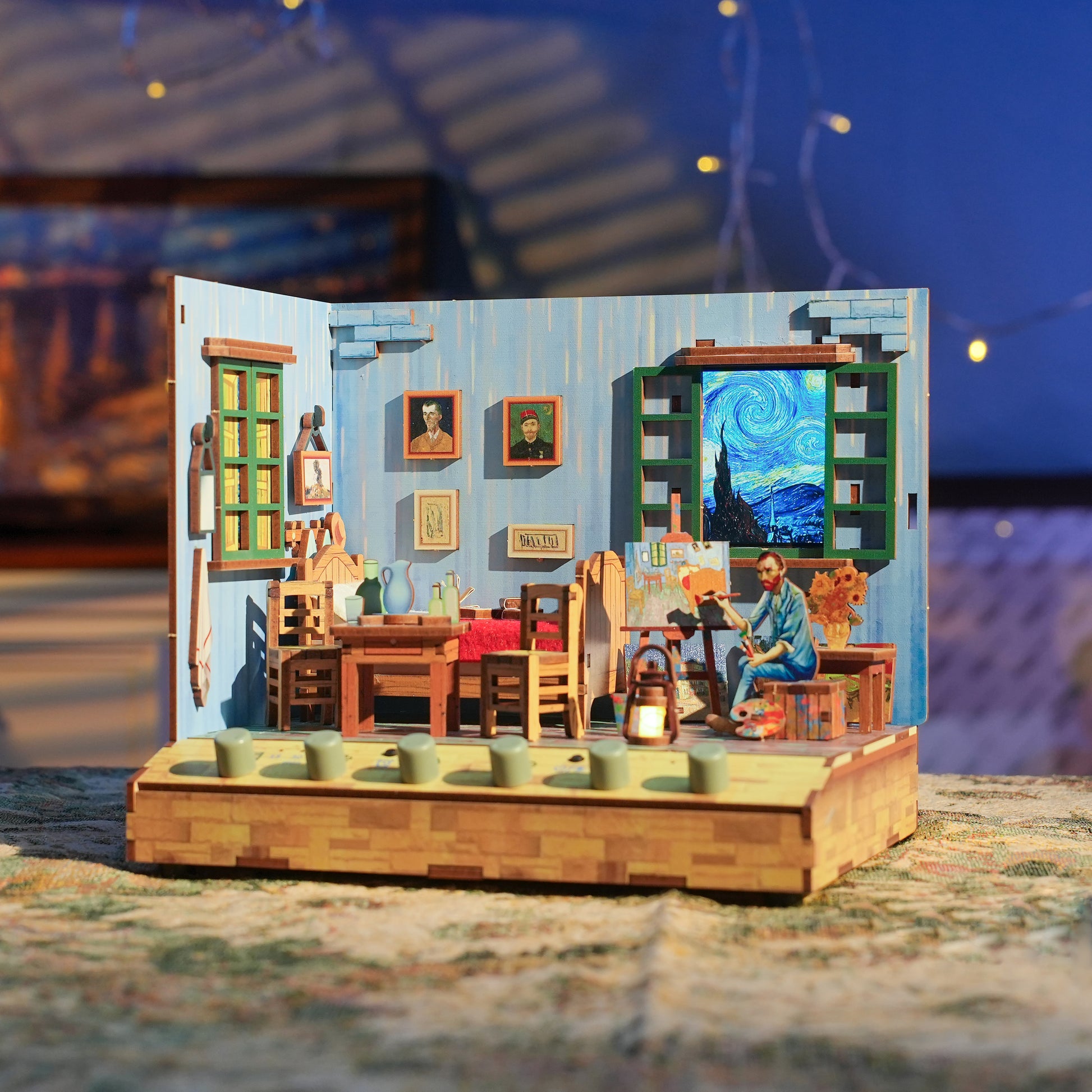 Van Goghs Zimmer | 3D Puzzle